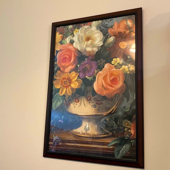 Vintage painting with wooded frame 😍🤌🏻